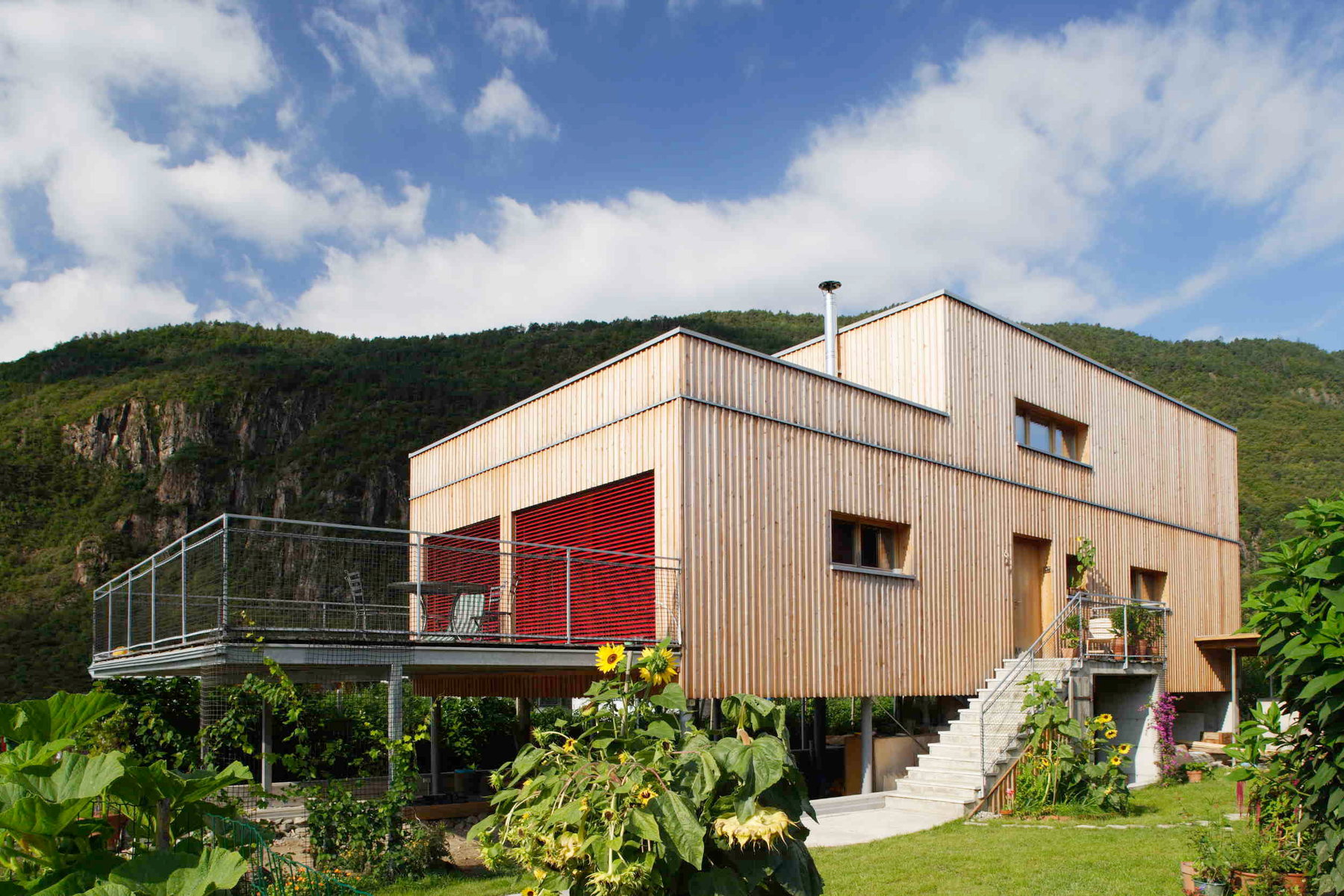 modernes Holz100-Haus von Holzbau Haider