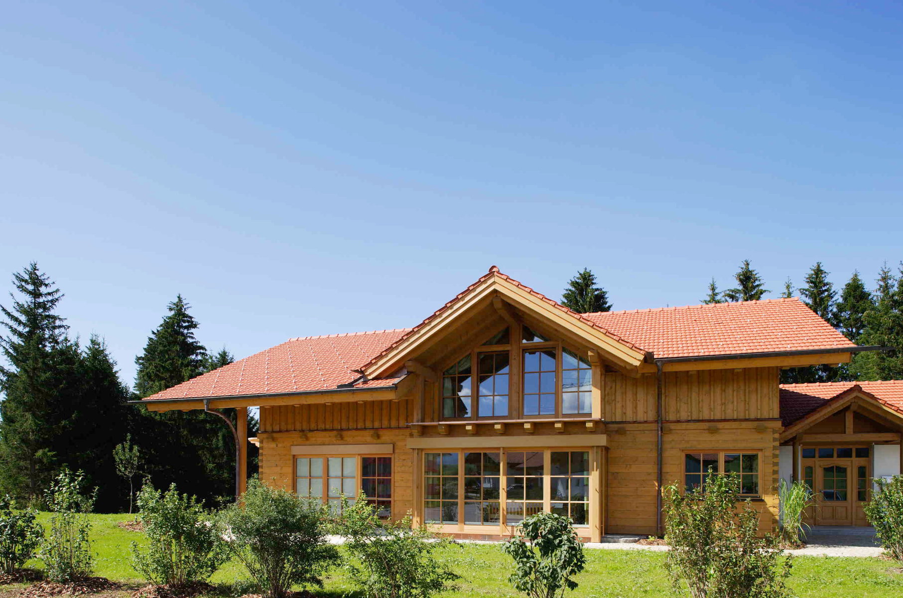 modernes Holz100-Haus von Holzbau Haider